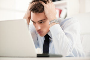 Worried Businessman