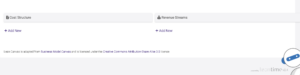 Leantime Lean Canvas Cost Structure View