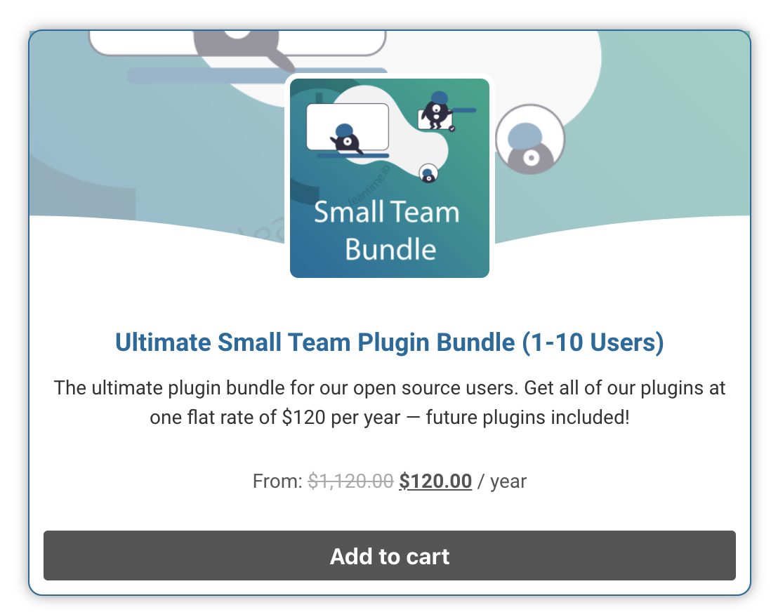 Ultimate Small Team Bundle & Sponsor Leantime Plugin - Leantime