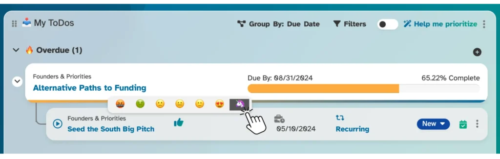 AI-emoji-task-sentiment-feature-in-Leantime